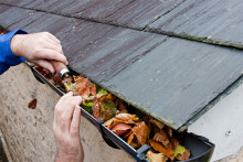 cleangutters 220x147 Why Roof Maintenance is Important This Fall